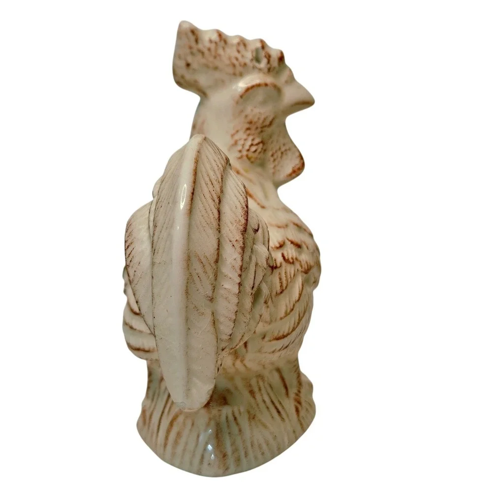 *Ceramic‎ Rooster Salt Pepper Shakers 5